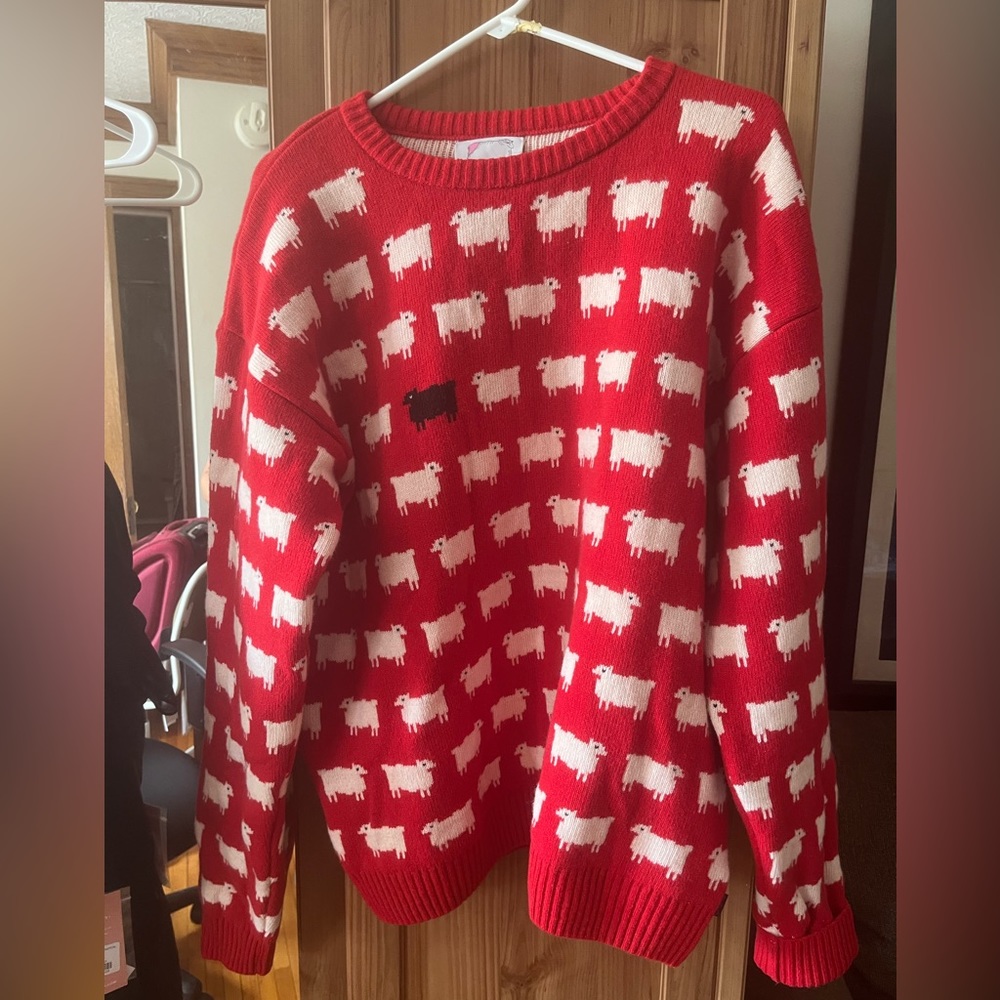 Iconic Diana Sheep Sweater- Rowing Blazers x Warm & Wonderful - Men’s XL